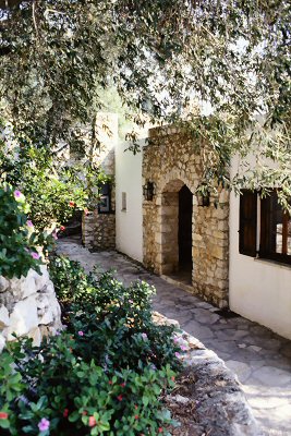 L'ingresso del villaggio