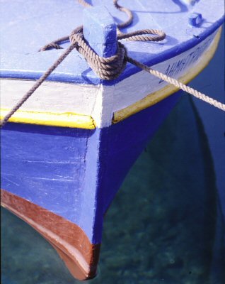 Una barca da pesca