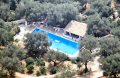 Foto aerea della piscina