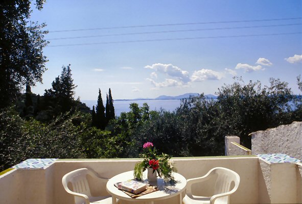 Vista dai terrazzi